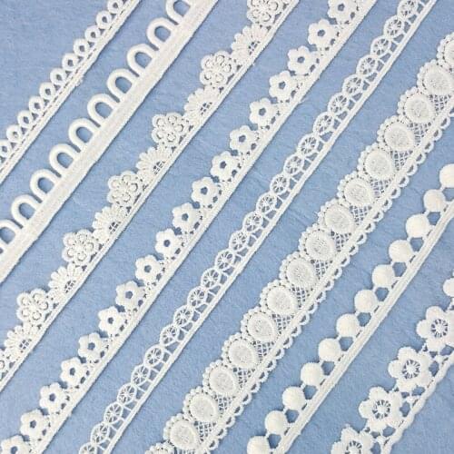10 Yards Beautiful Lace Embroidery Lace Ribbon DIY Accessories Fabric Lace Sewing Supplies Clothing