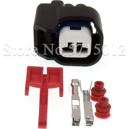 2 Hole 34062-0028 Auto Air Conditioner Compressor Pump Connector Harness Socket ABS Sensor Plug For Ford Mondeo Focus