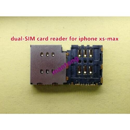 2pcs-20pcs dual-SIM card reader for iphone xs-max