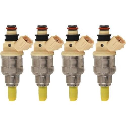 4PCS Fuel Injector INP-470 15710-58B00 4G1549 Fit for Suzuki Tracker X-90 1.6L