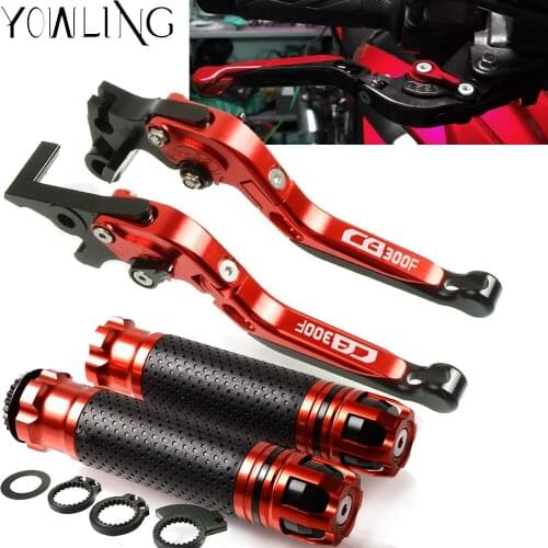 Motorcycle Accessories Brake Clutch Levers Handlebar grip Handle Hand Grips For HONDA CB300F CB300FA 2014 2015 2016 2017 2018