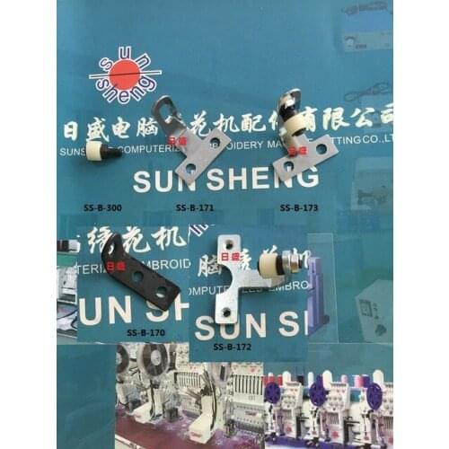 Embroidery machine accessories Behringer large belt pulley rack frame small pulley assembly ferry nylon nylon pressing wheel