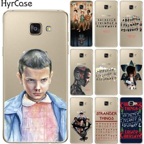 Ultra Thin Soft TPU Silicon TV Stranger Things Case For Samsung Galaxy A3 A5 A7 J3 J5 J7 A6 A8 Plus 2018 2016 2017 Cover