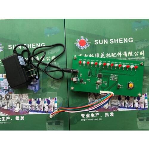 Tooling for intelligent bottom inspection board of high-speed machine Detection alarm bar device