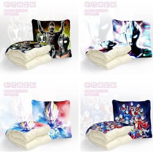 IVYYE Ultraman Anime Customized Foldable Quilt Summer Decoration Bed Home Throw Pillow Air Condition Blankets Unisex NEW