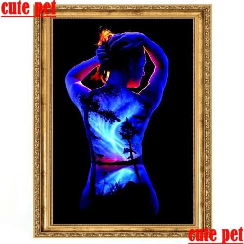 Human landscape art Full diamond painting home art decoration Mosaic Cross Stitch5d Diy Diamond Painting Embroidery Full Diamond