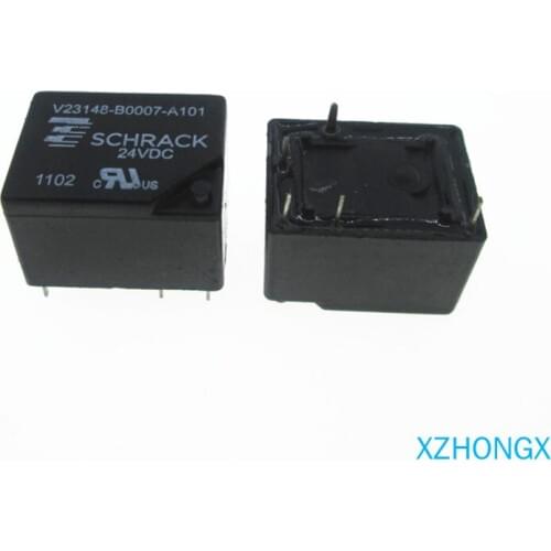 24V relay V23148-B0007-A101 V23148B0007A101 LZL-24H LZL24H 24VDC DIP5