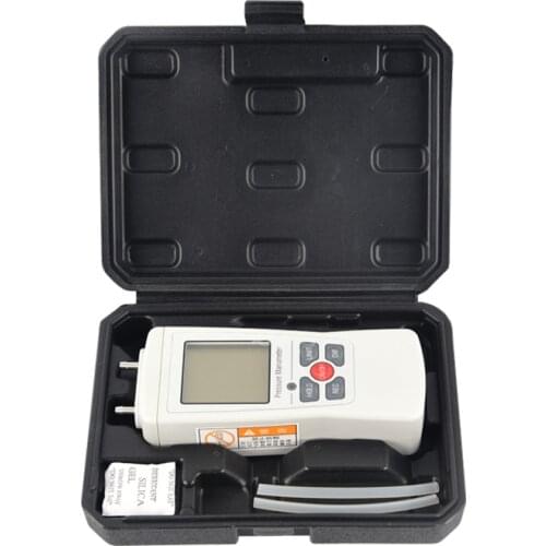 Handheld Air Pressure Differential Gauge Air Vacuum High Performance 3Kpa/0.42Psi Air Differential Pressure Gauges