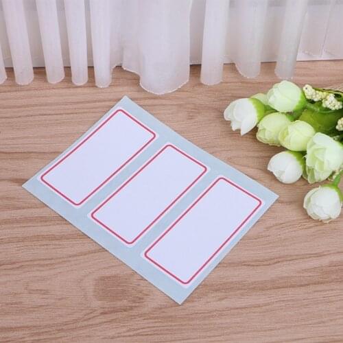 Self Adhesive Labels Bottle Stickers Office Lab Container Tags Printing Paper