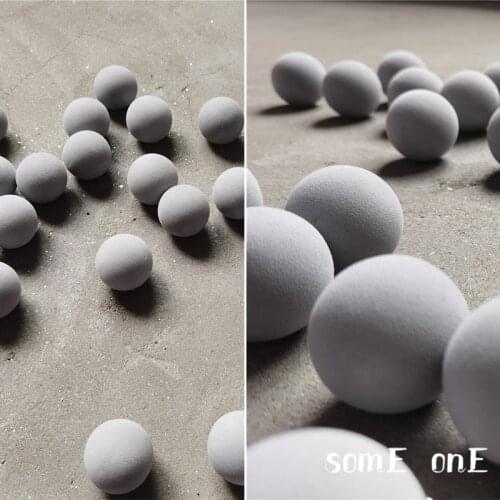 Solid Sponge Balls Gray Miyakes Style DIY Dolls Decor Painting Props Party Photo Decor Handicrafts Designer Material