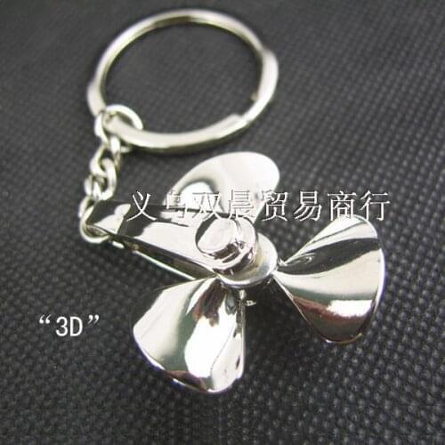 Rotating fan keychain , rotating propeller keychain , propeller key chain