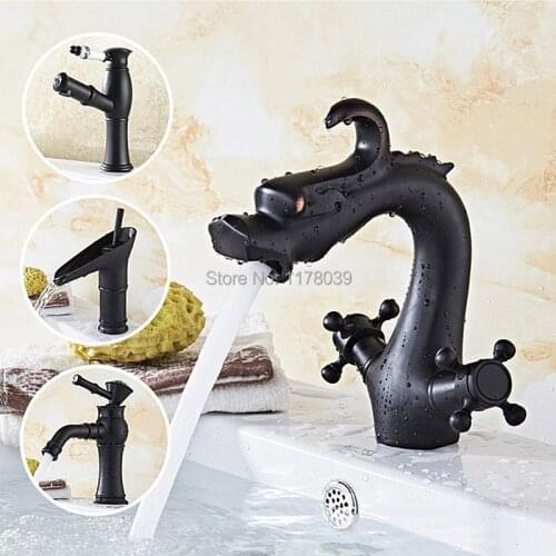 xTruly Black Bath Faucets