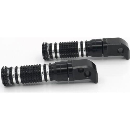 Rear Foot Pegs Footrest Pedals For YAMAHA MT07 MT09 MT10 Tracer 700 900 XSR FZ07 FZ09 FZ10 FJ-09 FZ6 FZ1 FZ8 Motorcycle Passen