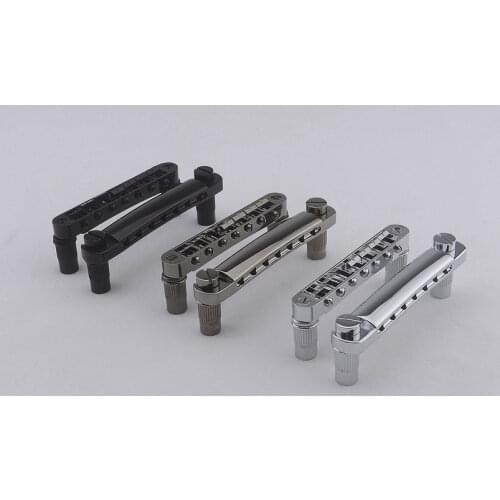 1 Set 7 Strings Tune-O-Matic Electric Guitar Bridge And Tailpiece