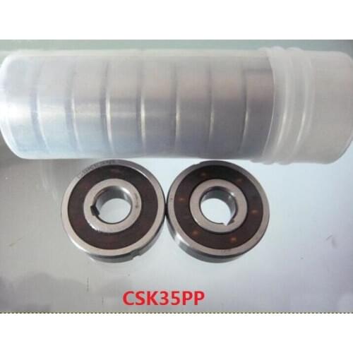 10pcs CSK35PP 35mm One Way Clutch Bearing With dual keyway 35x72x17 mm Sprag Freewheel Backstop Bearing 35*72*17mm