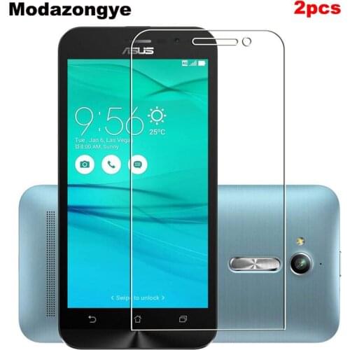 2Pcs For ASUS ZB500KL ZB500KG Tempered Glass For ASUS ZenFone GO ZB 500KL ZB 500KG X00AD X00BD Screen Protector Protective Film