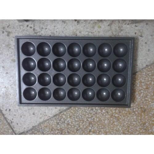 2 pcs Gas type takoyaki pan Diameter is 40MM or 45mm takoyaki iron