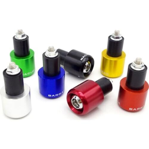 22mm Motorcycle Handlebar Grips Ends Counterweight Fists Plugs FOR ktm 790 duke honda cbr 250r suzuki boulevard m109r