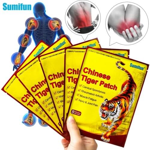 Sumifun 7bags Tiger Balm Patches Analgesic Plaster Arthritis Joint Back Pain Patch Neck Muscle Body Herbal Plaster D3305
