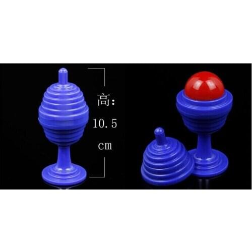 Kids Children Magic Toy Cup Bead Ball Come To Cup Bead Disappear Close Up Street Magic Prop Trick Kids Fun Game Toys 2021