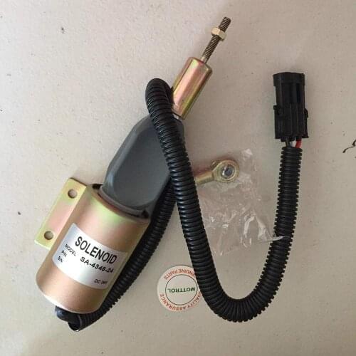 Diesel Generator Engine Stop Solenoid 3930236 SA-4348-24