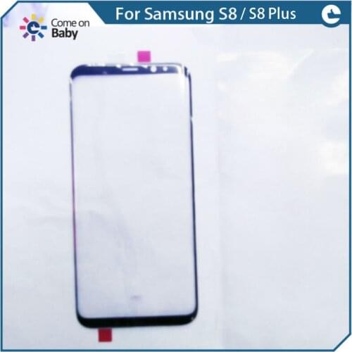 Nice quality For Samsung Galaxy S8 / S8 Plus S8+ Front Outer Glass Lens LCD cover Repair Touch Screen (not LCD,not Touch