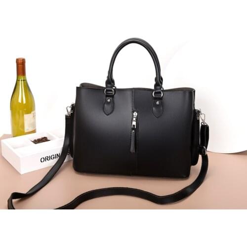 Leather Casual Crossbody Bags for Women 2020 Ladies Luxury Designer Tote Handbag Top-Handle High Quality Shoulder Bag Sac A Main