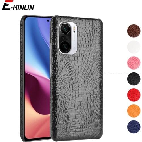Crocodile Snake Skin Leather Case For Poco M2 X2 X3 NFC Back Cover For Xiaomi Pocophone F1 F2 Pro Global Ultra Thin Funda Coque
