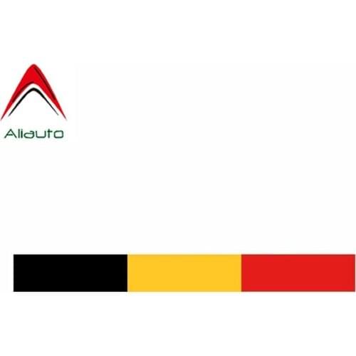Aliauto Fashion Car Sticker Belgium Flag Auto Accessories Vinyl Decal Cover Scratches for Lada Niva Toyota Rav4 Hyundai,15cm*2cm