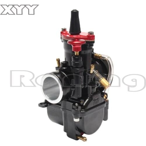 Motorcycle 26mm Universal Black For Mikuni Maikuni PWK Carburetor Scooters ATV With Power Jet Dirt Bike