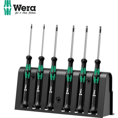 Germany wera Vera Hardware Repair Toolbox 2067/6 TORX Torx Precision Screwdriver Set