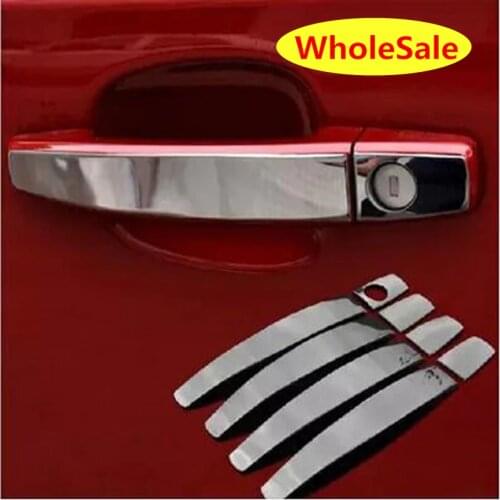 Carmilla Stainless Steel Chrome Car Door Handle Cover Accessories for Chevrolet Chevy Malibu LOVA AVEO Captiva Cruze 2009-2015