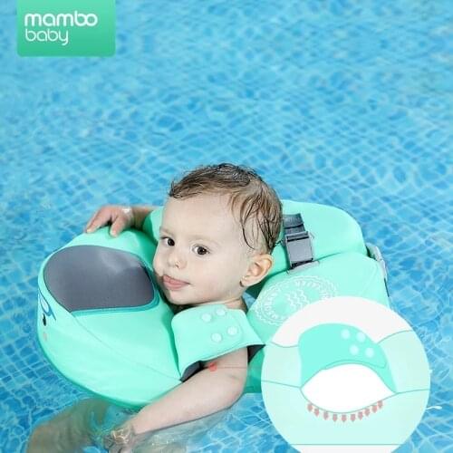 Mambobaby Solid Non-inflatable Baby Swimming Floating Neck Float Swim Ring Swim Trainer Swimming Pool Toys For Baby 1-3 years