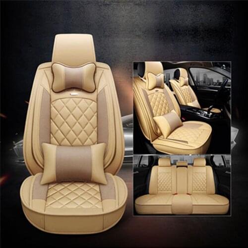 Universal Car Seat Covers for Hyundai Solaris Tucson 2017 Creta Getz i30 i20 Accent ix35 Seat Cushion Cover Auto Accessories