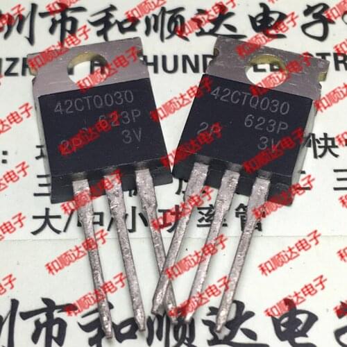 10PCS/LOT 42CTQ030 TO-220 30V 42A 100% New orginal