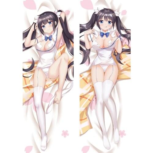 2021-March Anime Is It Wrong to Try to Pick Up Girls in a Dungeon? Dakimakura Pillow case Hugging Body Pillow Cover Case