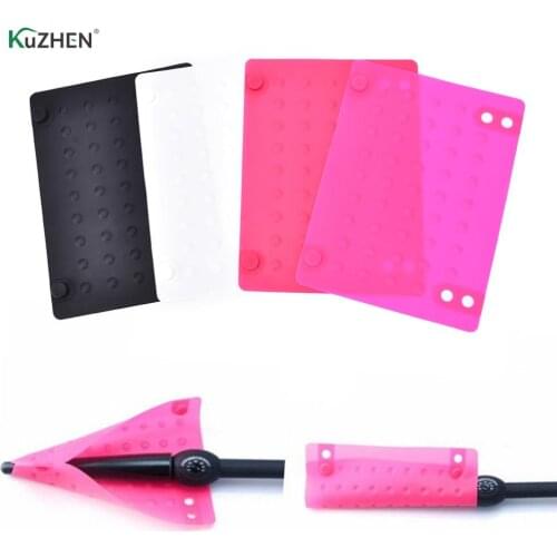 Practical For Hair Straightener Snap Fastener Salon Anti Slip Silicone Storage Curling Iron Heat Resistant Mat Wave Point Home