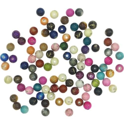 50 pieces/pack 10mm(Diameter)/10mm(Height) Resin Round the sewing accessories Bead button 6 colors S-24
