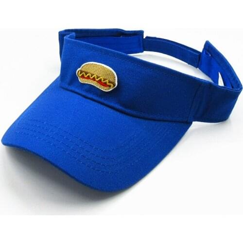 2020 new style Hot dog food embroidery Visors Baseball Cap Adjustable Snapback cap for men and women 112