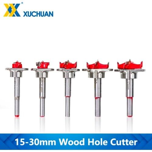 Forstner Drill Bit Adjustable Carbide Drilling With Adjustment Plate 15-30mm For Power Tools Woodworking Hole Saw Wood Drill Bit