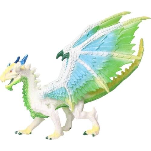 Ice Dragon Toy Simulation Flying Dragon Dinosaurs Figures Animals Model Collection Kids Education Toy Kids Boys Gift Ornaments