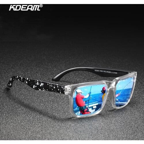 Mens Square Sunglasses Polarized Mirror Lens Fishing Driving Sun Glasses Quality Screw Metal Hinge Lentes With Free Box