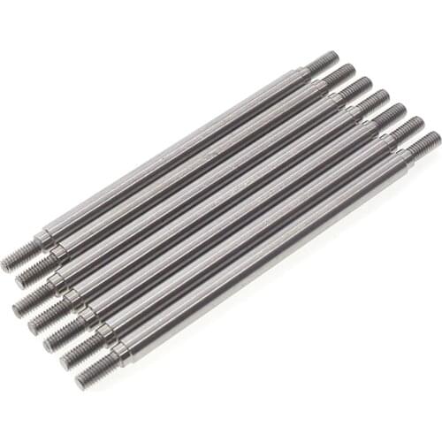 Links Kit 7pcs 6 mm Stainless Steel Connecting Rod Spare Parts for Redcat Gen8 Redcat M4