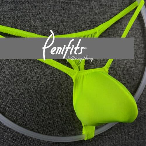 New! Sexy Mens Underwear String Pouch Thong Bud (Silky Smooth Elastic Material)