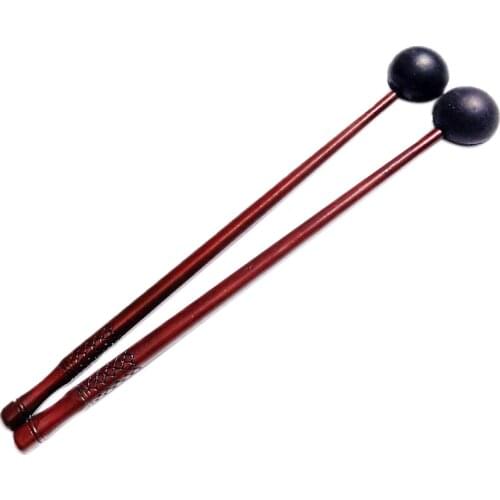 1 Pair Tongue Drum Mallets Soft Rubber Head Drum Mallets Sticks for Log Drums Tongue Drums and Keyboard Percussion