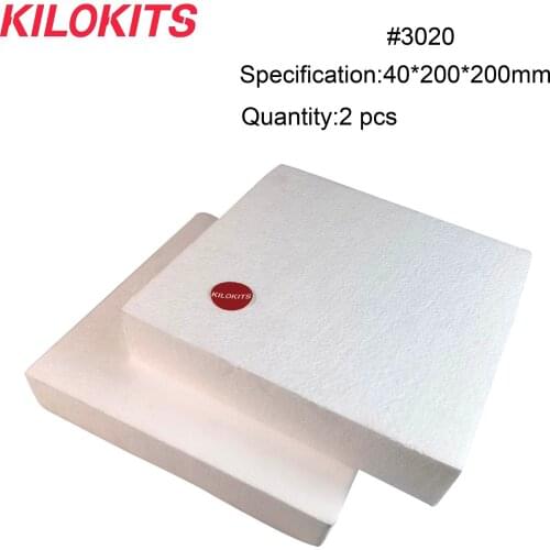 2-Pack EPS Polystyrene Blocks Crafting Modeling Art Projects Military Diorama Railway Scenery