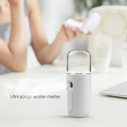 Facial Handheld USB Sprayer Body Nebulizer Spray Nano Mist Moisturizing Skin Care Beauty Machine Air Humidifier Face Steamer