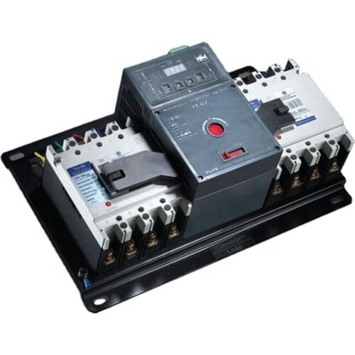 Professional OEM YUYE YEQ2CA-63/4P Basic type switch payload Circuit Breaker ats transfer machine with switch rcmloader