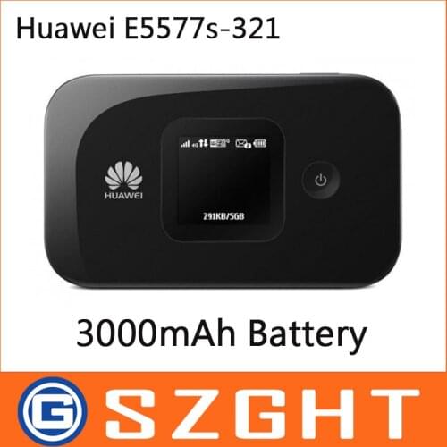 Unlocked Huawei E5577 4G LTE Cat4 e5577cs-321 Mobile Hotspot Wireless Router wifi huawei E5577s-321 Battery 1500mAh