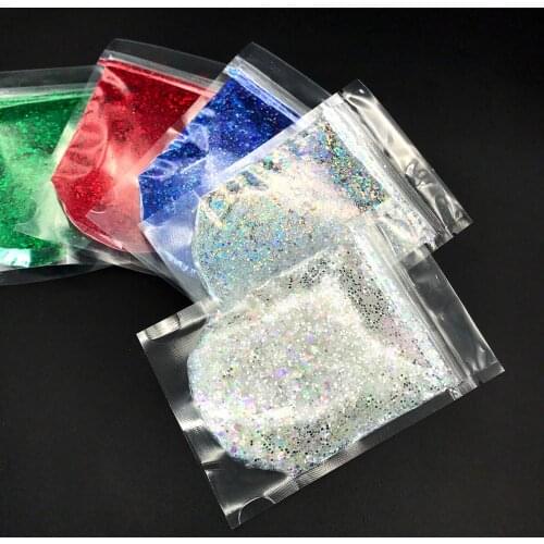 8 grid/bag Mixed Nail Glitter Powder Sequins Colorful Nail Flakes Sticker 3d DIY SequiNail Sliders Dust For Nail Art Decorations